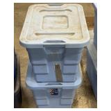 (2) Round the house handle-it tote 22gal campus