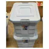 (2) Round the house handle-it tote 22gal campus
