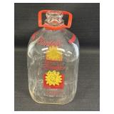 Bordenï¿½s Dairy Glass Gallon Milk Jug