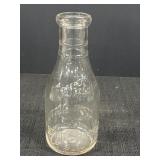 Borden Wieland Dairy Glass Quart Milk Bottle