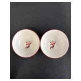 Campbellï¿½s Soup Kid Red Rimmed Soup Bowls