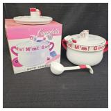 Campbellï¿½s Soup Ceramic Tureen & Ladle