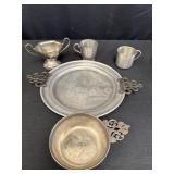Silver on Copper & Pewter Kitchenware