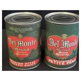 Del Monte tin can coin banks
