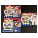Ty American Trio Teenie Beanie Babies - Righty,