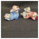 PY Kitten & Mouse in Boot Salt/Pepper Shakers