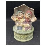 Hummel Style Children Under Umbrella Music