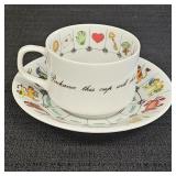 International Collectors Fine China Teacup &