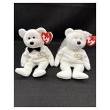 Ty Beanie Baby Mr. & Mrs. Bears