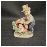 Vintage Lefton 'Peter Pumpkin Eater' Figurine