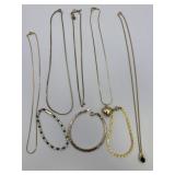 Sarah Coventry Marked Gold Tone Chain, Unmarked