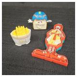 (3) 1990's McDonald's Toys