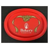 11' Baker's Chocolate Advertising Tray