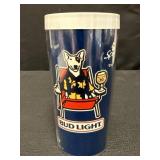 Plastic Bud Light Beer Cup