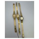 (3) Seiko Quartz Ladies Watches