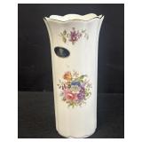 Aynsley fine bone china vase 'Howard Sprays'