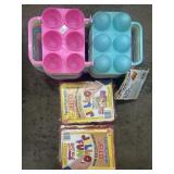 Easter egg & alphabet jigglers jello molds
