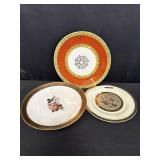 Vintage Porcelain Decorative Plates