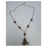 Sarah Coventry Floral Beads Necklace