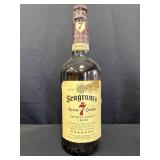 Seven Crown One Gallon Empty Whiskey Bottle
