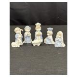 Biedermann Porcelain Nativity Figurines