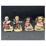 4- 3.5' Hummel Style Figurines