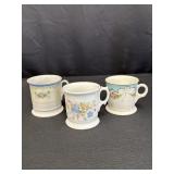 Vintage Floral Mugs