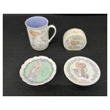 Hallmark Candlestick Holder & Precious Moments
