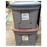 (2) Cornerstone 21 Gal. Storage Tote
