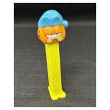 1978 Sleepy Garfield Pez dispenser, 4.5in.  Made