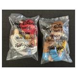 2- 2001 Kellogg's Walt Disney World Mini Bean Toys