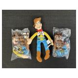 3ï¿½ 2001 Kellogg's Walt Disney World Mini Bean Toys