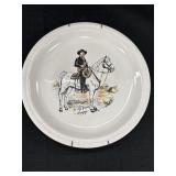 Vtg Hopalong Cassidy collector plate manufactured