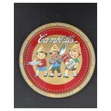 13' Campbellï¿½s Kids Soup Metal Round Tray
