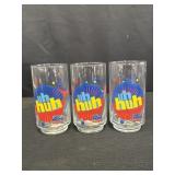 Diet Pepsi 1990s Glass Cups