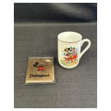 Disney Mickey & Minnie Mouse Mug & Paper Holder