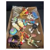Variety of value meal toys
