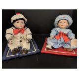 Mathew & Amanda in Sailor Outfits w/ Red & Blue