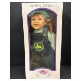 John Deere Girl Vinyl Doll
