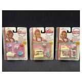(3) Imperial mini doll wind-up home appliances