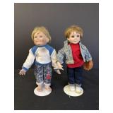 14" Ashton Drake- Kevin & Boy w/ Baseball Mitt