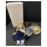 Camelot Handcrafted porcelain dolls Brenda in