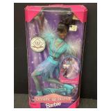 Mattel Olympic USA skater Barbie doll in