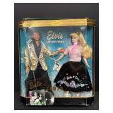 1996 Mattel Barbie Doll Loves Elvis Gift Set