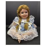 19in porcelain toddler doll, NIB from LTD