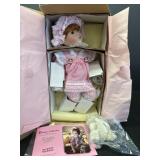 Paradise Galleries Kayla porcelain 12in doll, NIB