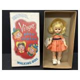 1951 Virga Play-mates Walking Doll in original