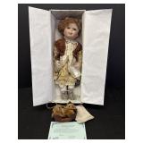 Duckhouse Heirloom Doll Alexa Lee Ltd Ed 21in