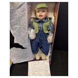 Ashley Belle Juice porcelain doll in original box,