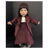 Lee Middleton 1983 Vinyl Doll w/ Corduroy Burgundy